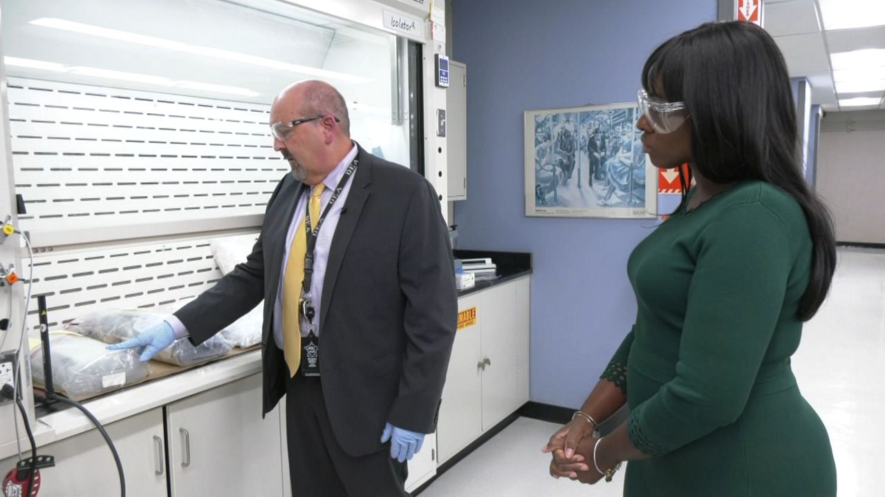 A look inside a drug testing lab in Manhattan